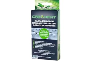 CREADENT ©KIT POUR REMPLACER VOUS MÊME UNE DENT MANQUANTE.
