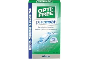 Opti-Free Puremoist Solution multifunción de décontamination en frasco