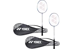 Yonex ZR 100 Lot de 2 Raquettes de Badminton en Aluminium léger avec Housse complète | Fabriquées en Inde