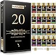 MAYJAM Top 20 Pure Essential Oil Set, Premium Grade Essential Oils for Diffuser for Home, Premium Aromatherapy Oils for Candle Making, Skin & Hair Care