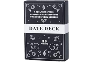 BestSelf Co. Date Deck Exciting, Engaging, and Though-Provoking Conversation Prompts Perfect for Unlocking Connection, Intimacy and Meaningful Discussion — 50 Cards