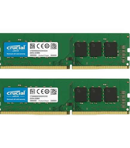 Crucial 16 GB DDR4 2133 MHz UDIMM Desktop RAM CT16G4DFD8213