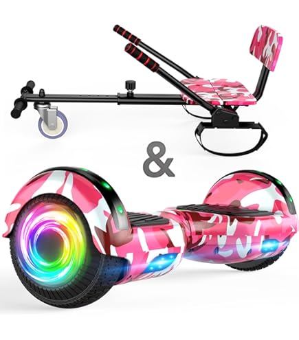 Scooter Sisigad de Bluetooth con Asiento para Niños color Star Purple