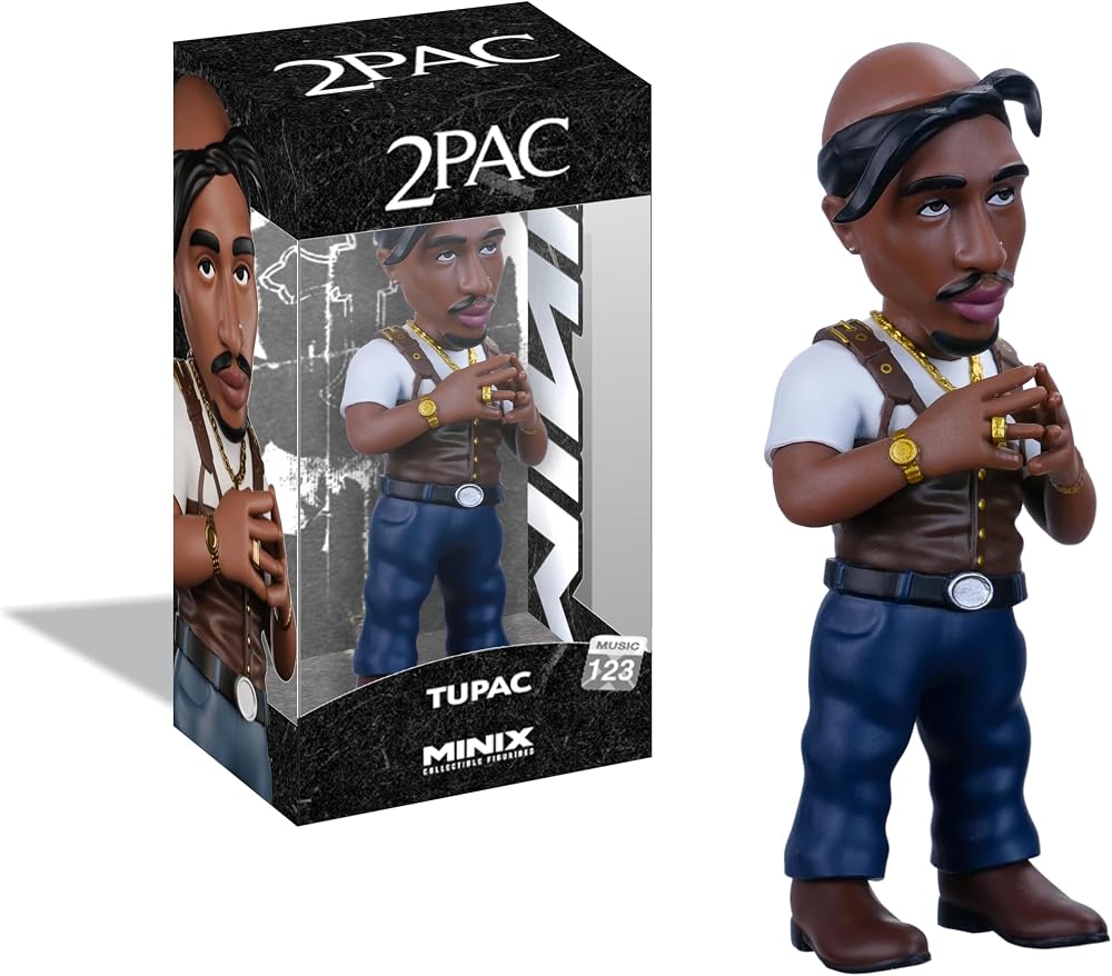 MINIX - Müzik #123 - Tupac - New York Times 1996 - Koleksiyon Figürü 12 cm