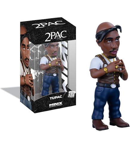 MINIX - Music #114 - Tupac - Koleksiyon Figürü 12 cm : Amazon.com