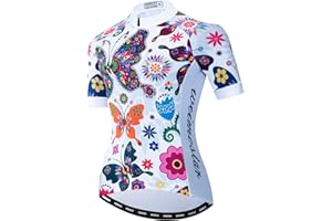 Hotlion Summer Breathable Cycling Jersey Women Mountain Bike Jersey Quick Dry Bicycle Shirt Short Sleeve Cycling Clothing