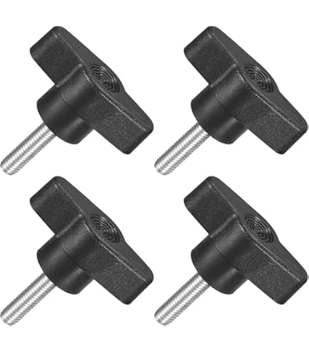 Sourcing Map 2 Pomos De Tornillo De Sujeción, M5 X 15 Mm, Acero Inoxidable 304 En