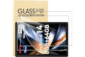 KUSINHOKA Vetro Temperato per Whitedeer C10 Tablet (10 Pollici), [2 Pezzi] Durezza 9H Pellicola Protettiva, [Anti-Graffio], [Senza Bolle], HD Trasparente Protezione Schermo Protector Film