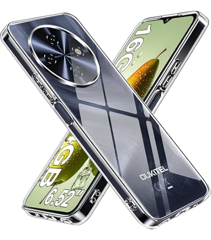 Coque Silicone + Verre Trempé Pour Oukitel C2 / C1 Plus - Protection Anti-choc, Transparente - 6.52"