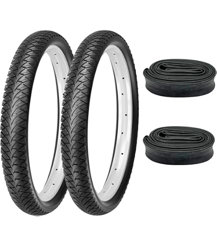 ECOVELO MTB Reifen-Set Für Kinderfahrräder – 12 1/2 X 1.75 2 1/4 (47-203) Inklusive Schläuche