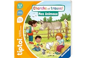 Ravensburger - tiptoi® - Livre interactif - Cherche et trouve - Mes animaux - Jeu éducatif électronique, sans écran - A partir de 2 ans - version française - 13099046