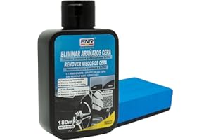 Enerfero Reparador de arañazos,Pulimento Coche Arañazos,Aporta Brillo y Protección,Restos de Pintura y Manchas Persistentes,Fácil Aplicación,180 ml+Esponja Premium
