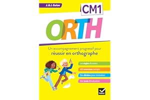 ORTH CM1 - Réussir en orthographe