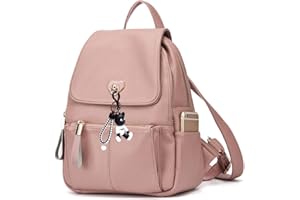 DEERWORD Femme Sac a Dos Sacs à Main Portés Bandouliere Feminin Ados Original PU Cuir 3020 1pc Ensemble