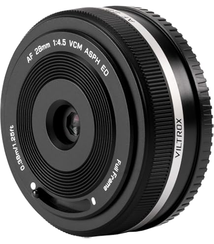 【未開封】 VILTROX AF 28/4.5 FE E-Mount レンズ VILTROX AF 28mm F4.5 FE Chip E-Mount Camera Lens, Wide Angle Lens