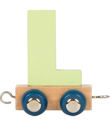 Small Foot Lettertrein Polar – Houten Locomotief Met Letters, Flexibel Combineerbaar, Decoratie En Cadeau Voor Kinderen