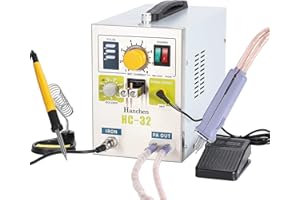 Hanchen Saldatrice Punti Batterie 3.2kw Saldatore Pulse Batteria 709A con saldatore 2 in 1 per 18650 16430 22650 32650 Batteria Spot Welder 220V