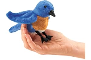 Folkmanis Mini poupée merlebleu