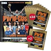 Panini FIFA World Class 2024 Sticker Album + 34 Paket (170 &Ccedil;ıkartma) Futbolcu &Ccedil;ıkartmaları Seti
