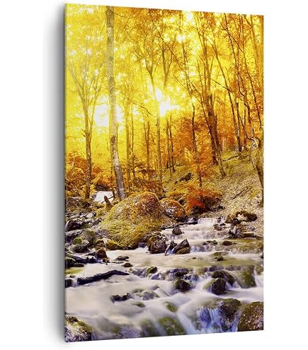 Lienzos decorativos 70x100cm Cuadro Sobre Lienzo Moderno Vertical Nieve Lienzos decorativos 70x100cm Cuadro Sobre Lienzo Moderno Vertical Nieve
