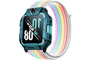 Polyjoy Kinder Nylon Armbänder Kompatibel Mit Z7/Z6/Z1 Watch Phone, Smartwatch Ersatzbänder für Mädchen Jungen - Weich Verstellbar
