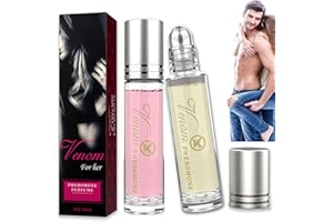 SHXIUMINY Pheromone Perfume for Women,Perfume Cologne,Roll-On Pheromone Perfume,Long Lasting Unisex Cologne with Infused Essential Oils - 10ml Each 2PCS
