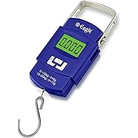 EAGLE Portable Digital Luggage Scale with Metal Hook (50 kg, Black)