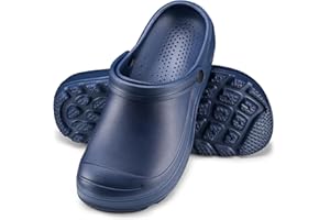 ESTRO Zuecos Hombre Verano Jardín - Zapatillas Casa Verano Suecos Hombre Jardín Ligero Zuecos Sanitarios F08