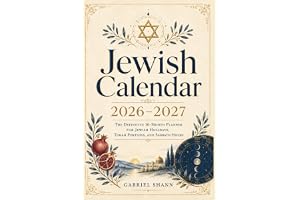 Jewish calendar 2026-2027: The Definitive 16-Month Planner for Jewish Holidays, Torah Portions, and Sabbath Hours