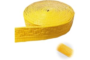 Bocguy Molduras decorativas autoadhesivas, 10 m, listones de esquina de papel pintado, molduras de techo autoadhesivas, para pasillos, techos, esquinas, decoración del hogar (dorado)