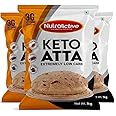 NutroActive Keto Atta Extremely Low Carb Flour - 1kg (Pack of 3)