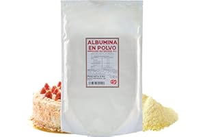 SERMAND Clara de Huevo en Polvo (2kg) | Claras de Huevo en Polvo | Albúmina de Huevo | Sin Aditivos | Productos Sin Lactosa | Presentación en Bolsa Zip