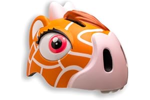 Crazy Safety Casco per Bici per Bambini 2-7 Anni - per Bicicletta, Skateboard, Monopattino, Pattini a Rotelle | Caschetto da Bici 3D Regolabile 49-55 cm