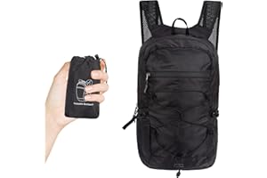 TSLBW Mochila Plegable Ultraligera, Mochila de Senderismo Impermeable con Bolsa de Almacenamiento Mochila de día Multifuncional para Deportes al aire libre viajes Senderismo Camping Ciclismo