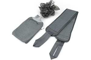 3 Stück Peeling Badezubehör, HASLED Body Scrubber, Exfoliating Gloves, RüCkenschrubber, Peeling Handschuh KöRper, Peeling Schwamm Dusche für Männer, Frauen