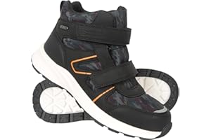 Mountain Warehouse Jupiter Kids Adaptive Waterproof Walking Boots - Trainer Shoes with Adjustable Straps for Boys & Girls