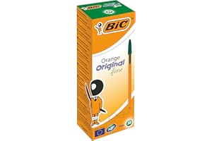 BIC Orange Original Fine Długopis zielony Pudełko 20szt