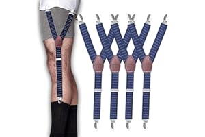 STAY GENT Y-Style Shirt Stays Antideslizante Tirantes Camisa Antiarrugas Hombre