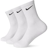 NIKE Men's Unisex U Nk Everyday Ltwt Crew 3pr Socks (Pack of 1)