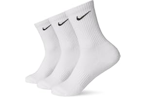 Nike Homme Nk Everyday Ltwt Crew 3pr Chaussettes, Blanc, M EU