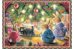 Adventskalender "Weihnachten in Familie" - der hübsche kleine Kalender für die Adventszeit und zu Weihnachten: Weihnachtskalender mit Türchen, immerwährend