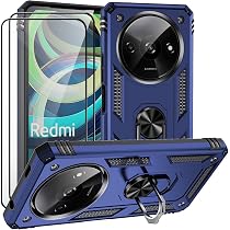 Custodia LeYi Per Redmi A3 4G - Cover Con Anello E Protezione Fotocamera - Foto 5
