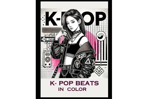 K-Pop Beats in Color: livre de coloriage