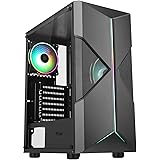 Boîtier Moyen Tour ATX Spacirc XO RGB avec Panneau Vitré, Noir