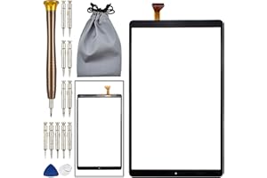 DOUBLE SURE Touch Digitizer Screen Glass Screen(Not to be Confused with Samsung Galaxy Tab A 10.1 2016) Replacement for Samsung Galaxy Tab A 10.1 2019 Black SM-T515 SM-T510
