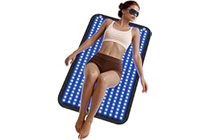 JITESY Tanning Lamps Pad,360PCS 460NM & 490NM Solarium Lamp for The Whole Body, 2 Modes Constant + Pulsating, 5 Brightness Levels