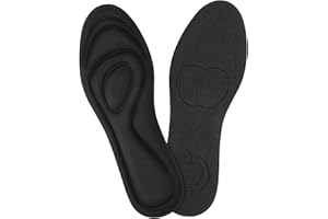 WLLHYF Wkładki z pianki z pamięcią kształtu dla kobiet i mężczyzn? Komfortowe wkładki do butów płaskie wkładki do butów, wymienne podeszwy wewnętrzne do trampek kapci wkładek amortyzujących(EU 41-45)