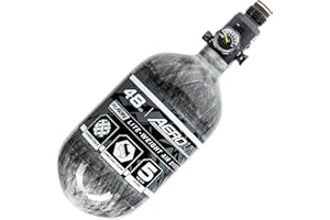 HK Army Aerolite Carbon Fiber HPA Paintball Tank Air System - 48ci / 4500psi