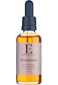 MY COSMETIK Karottenölmazerat – 100% Bio, Rein & Natürlich – 50 Ml Für Strahlende Haut & Sonnenvorbereitung