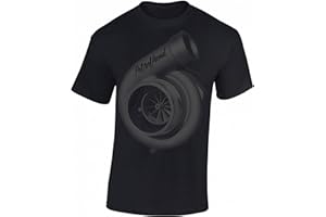 BADDERY Petrolhead: Turbocharger supercargador - Camiseta Motor - Regalo Hombre - T-Shirt Racing - Camisetas Coches - Tuning - Moto - Coche - Car - Cafe Racer - Biker - Rally - JDM - Unisex